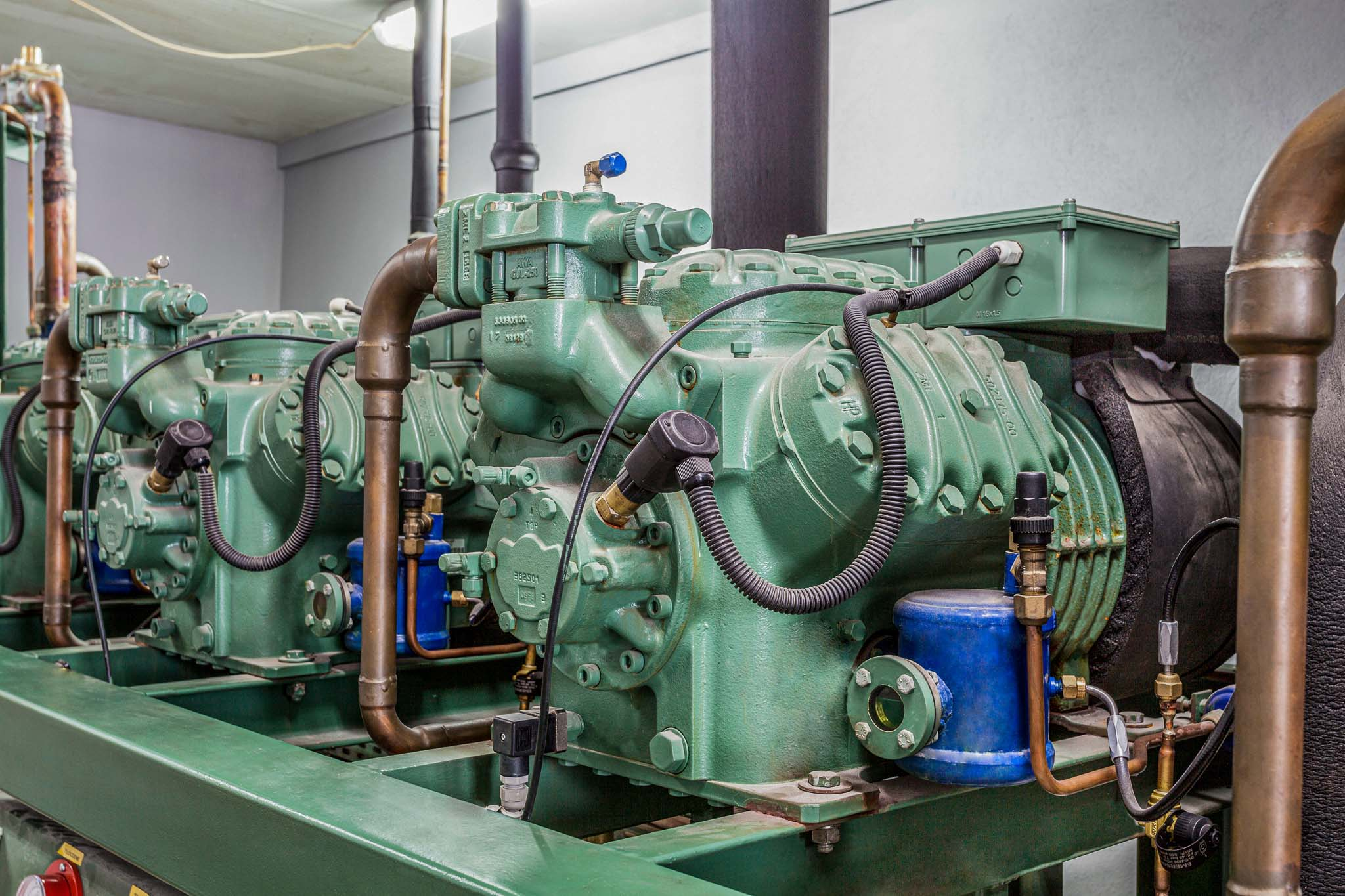 Commercial refrigeration compressors
